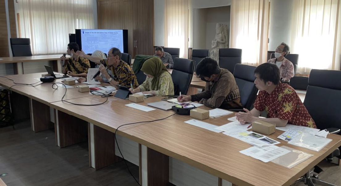 Discussion on the Implementation of the Joint Research at Udayana University