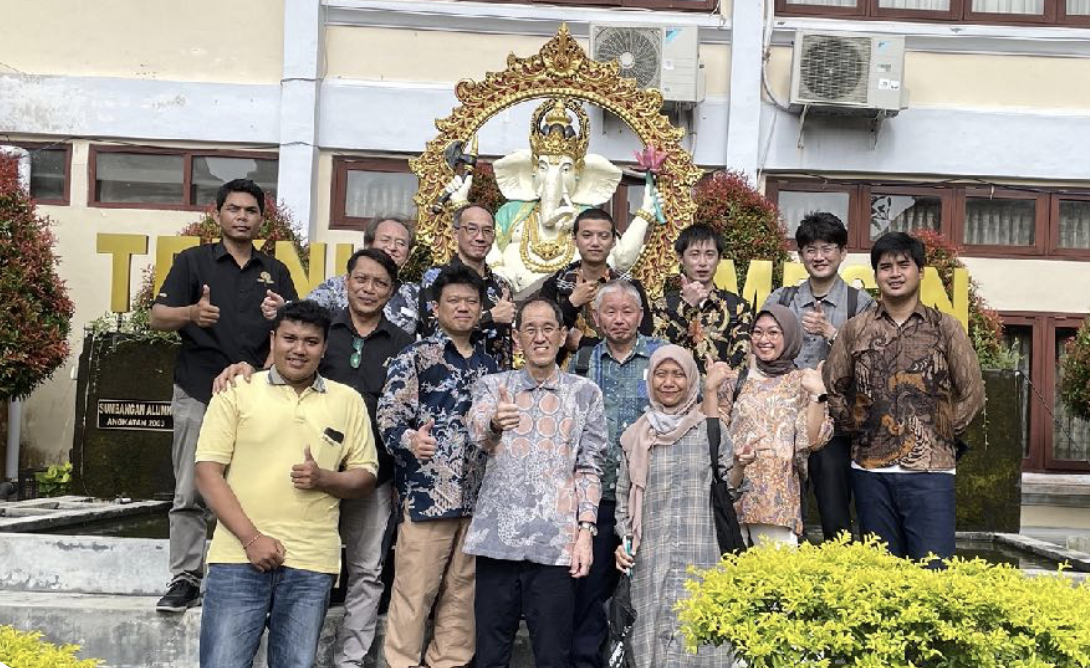 On Field Inspection at Udayana University with the Joint Research Team