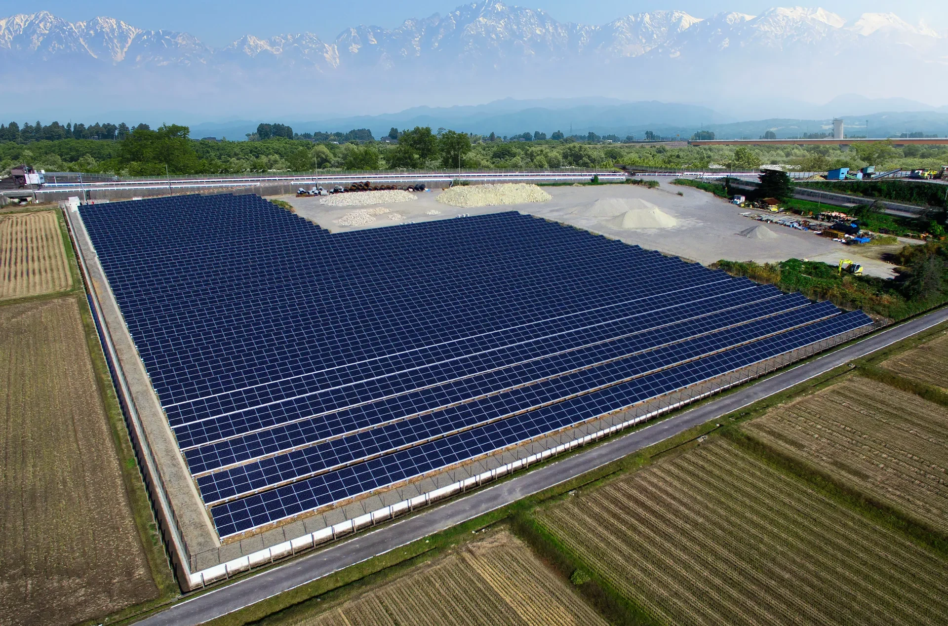 Fixed Tilt Mounting Solar Power Plant