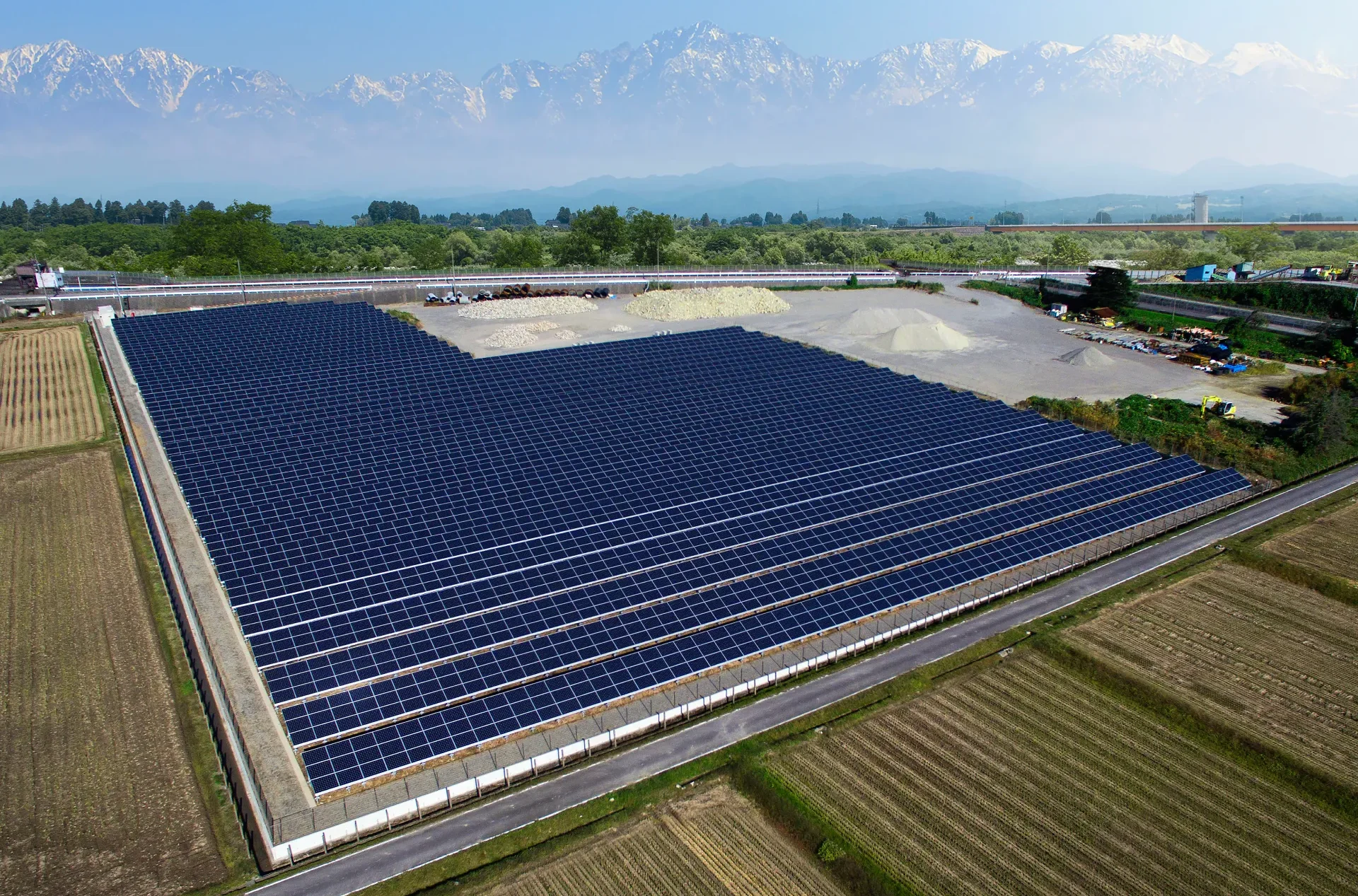 Fixed Tilt Mounting Solar Power Plant