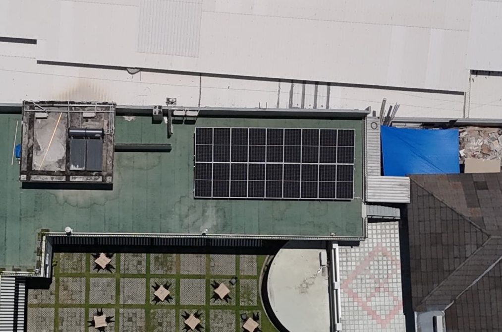 Rooftop Solar Power Plant at Wisma Bank Indonesia Makassar